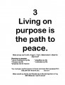 Icon of Living On Purpose Path To Peace